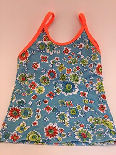 Katrina Ktrna Kids Girls size 6 Graffiti Turquoise Carefree Cami Activewear Dancewear, Made in the USA
