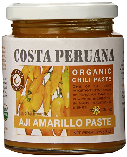 Zocalo peru organic aji amarillo chili paste, 8 ounce (…