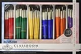 Royal Brush RCVP-108 Classroom Value Pack, Round Brushes, Assorted" Size
