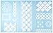 Martha Stewart Crafts Large Stencils (8.75 by 16.75-Inch), 32266 Arabesque (3 Sheets with 11 Designs)