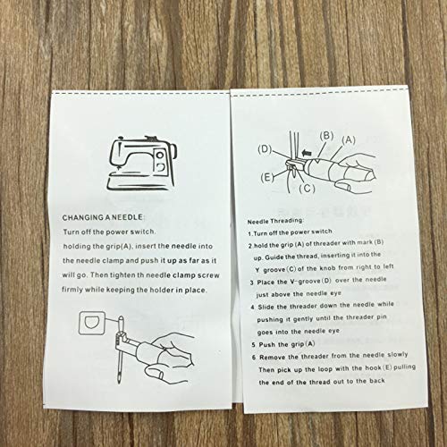 3PCS Hand Sewing Needle Threaders Inserter Automatic Needle Threader Needle Threading Tool for Sewing Machine - Thumbnail 3