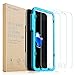 SmartDevil Screen Protector for iPhone SE 8 7 6 6S, [3 Pack][9H Hardness][Scrach Proof][Anti-Fingerprint][Touch Sensitivity] 2.5D Edge Tempered Glass Screen Protector for Apple SE/8/7/6/6S (4.7 inch)