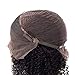V SHOW Hair Lace Front Wigs Human Hair Brazilian Bob Kinky Curly Wet and Wavy Virgin Hair Pre Plucked Lace Wigs 14 Inches for Black Women