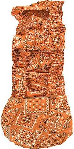 Pampered Poultry Chicken Diaper Small, Medium or Large - For the Fashionable Chicken (Medium, Orange Bandana)