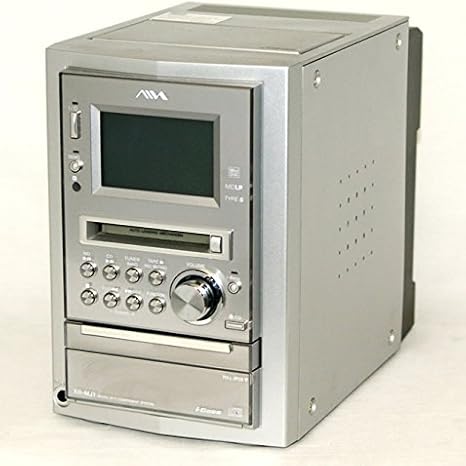 Amazon Aiwa アイワ Sony ソニー Cx Lmj1 Cdデッキレシーバー センターユニットのみ Cd Md カセットデッキ Xr Mj1のスピーカーなし アンプ