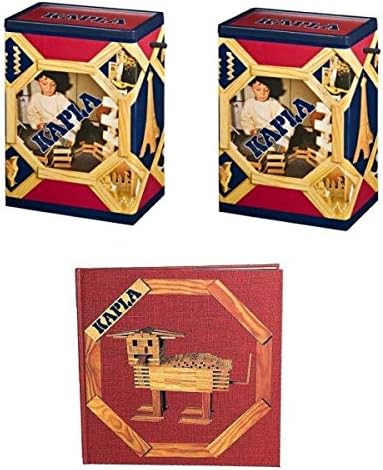 KAPLA Blocks 200 Pieces + Set 4 Books