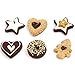 Nice purchase Artificial Cookie Fake Biscuits Simulation Realistic Food Chocolate Dessert for Decoration Display Props Model Cracker