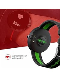 DSMART H2 Smartwatch Reloj deportivo inteligente de actividad con seguimiento de actividad con precisión y precisión de frecuencia cardíaca, monitor de presión arterial, monitor de sueño, Bluetooth, compatible con teléfonos Android e iOS