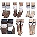 Clearance! Coromose Jacquard Knitted Cuffs Toppers Liner Boot Leg Warmers Socks