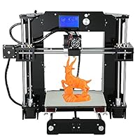 Anet A6 High Precision Big Size Desktop 3D Printer Kits Reprap Prusa i3 DIY Self Assembly LCD Screen