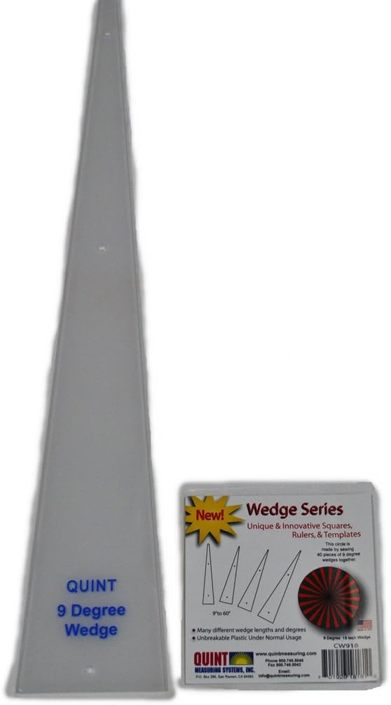 Reverse A Rule 9 Degree Wedge, 18 Inches Long