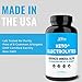 Keto Electrolyte Supplement - Electrolytes and Trace Minerals for Low-Carb Keto - Leg Cramp Relief, Hydration, Energy, Ketosis - Sodium, Potassium, Magnesium, Calcium - Keto Friendly Pills 120ct