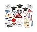 7-gost 30PCS Style 2018 Graduation Party Masks Photo Booth Props Mustache On A Stick Grad Party