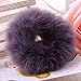 LOVEF 6 Pcs Fuzzy Furry Artificial Rabbit Fur Faux Fur Hair Band Rope Hair Holder Wristband Hair Ring Hair Tie Ponytail Holder Hair Accessories