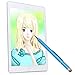 H&T(TM) Second Generation Fine Point Stylus with Two Tip [2 in 1] for Ipad, Ipad Air, Ipad Mini, Iphone, Samsung Galaxy, Nexus, Lg G Pad, HTC and Other Touch Screen Devices (Skybule)