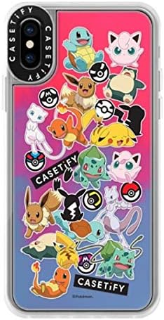 Amazon Co Jp Casetify Pokemon Iphoneケース Iphonex Limited Edition ブルー ピンク スマホケース ポケモン アイフォン 携帯ケース オンライン完売 限定品 家電 カメラ