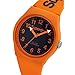 Superdry 'Urban' Quartz Plastic and Silicone Dress Watch, Color:Orange (Model: SYG164O)