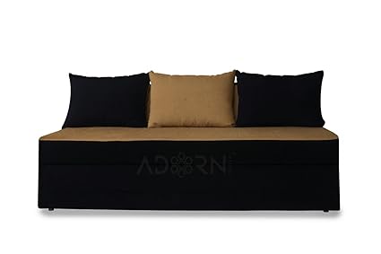 Adorn India Sal Easy Cumbed (Camel and Black)