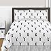 Sweet Jojo Designs 3-Piece Navy Blue White and Gray Woodland Deer Print Boys Childrens Full/Queen Bedding Set