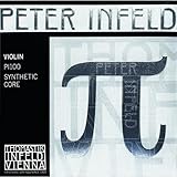 Peter Infeld (PI) Violin D String with Synthetic Core Silver Winding Medium Gauge