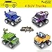 KareFLASH Building Block Vehicles Lego Compatible Bricks | 523 Pieces | Race Cars, SUVs, Military Trucks and Tanks | Pull Back Propulsion | Build and Play Race | Party Favors. Kids Just Love Them!