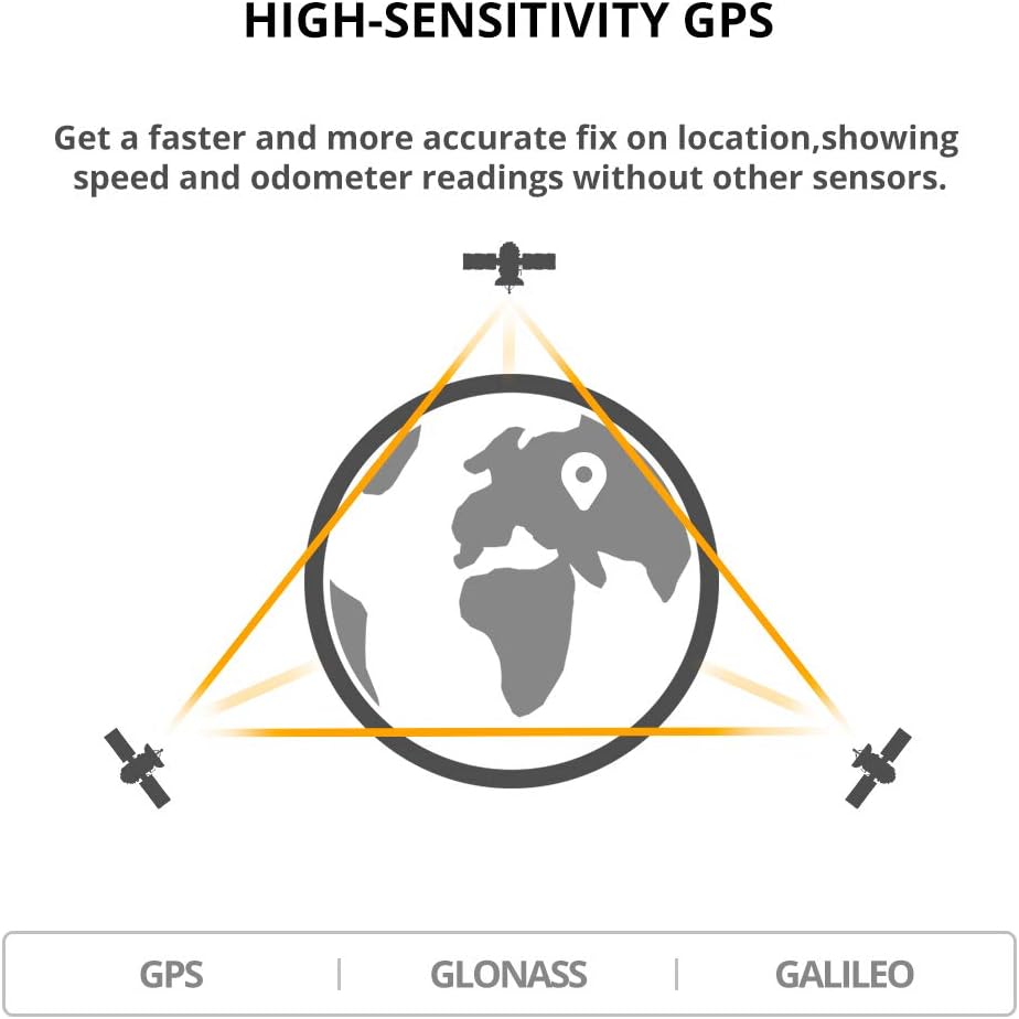XOSS G+ GPS Bike Computer ANT+ with 2 Smart Cadence Sensor, Bluetooth Cycling Computer, Wireless Bicycle Speedometer Odometer, Waterproof MTB Tracker Fits All Bikes (Support Heart Rate Monitor) : Sports & Outdoors