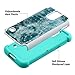 SYONER Galaxy S5 Case, [Rhinestone Bling] Defender Phone Case Cover for Samsung Galaxy S5 S V I9600 [Sea]