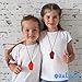Sensory Chew Necklace for Kids, Boys or Girls - Chewing Necklace Teething Necklace Teether Necklace Chew Toys Teething Toys - Designed for Chewing Autism Sensory Teether Toy