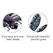 LIFFY Metal Dragonfly Wall Decor Glass Outdoor Wall Hanging Art for Garden,Patio, Porch or Fence