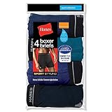 Hanes mens Big Sport Styling Boxer Brief(2396P4B)-Assorted-2XL