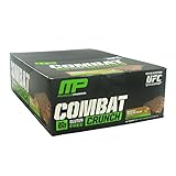 MusclePharm Combat Crunch Chocolate Peanut Butter Cup, High Performance Nutrition, Gluten Free, Box of 12