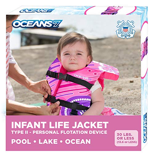 Oceans7 Us Coast Guard Approved, Infant Life Jacket Baby Floaties