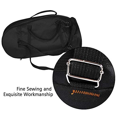 Muslady Euphonium Gig Bag Baritone Case Premium Abrasion Cloth with Straps Large Capacity