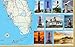 Florida Lighthouses Illustrated Map & Guide