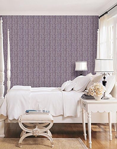 Galerie G34147 Nordic Elements Pretty Damask Wallpaper, Purple, 10m x 53cm, Full roll (10M x 53 cm) - Image 4