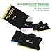 Aerb RFID Blocking Sleeves, Set of 16 (12 Credit Card Holders & 4 Passport Protectors) for Identity Theft Protection, Perfectly Fits Wallet/Purse-Black