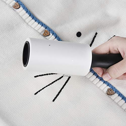 Pet Hair Roller Lint Remover Extra Sticky Fur Remover Lint Roller Dog Cat Hair Removal for Clothes, Furniture - Supersize 110 Sheets/Roller, 2 Refills, 330 Sheets Total - Thumbnail 4
