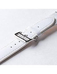 Correa de reloj para Apple iWatch 1.496 in, 1.575 in, 1.654 in, 1.732 in, correa de cuero genuino para hombres y mujeres, correas de repuesto de girasoles de la serie 4 3 2 1
