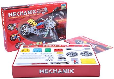 METAL MECHANIX motorbike building blocks toys