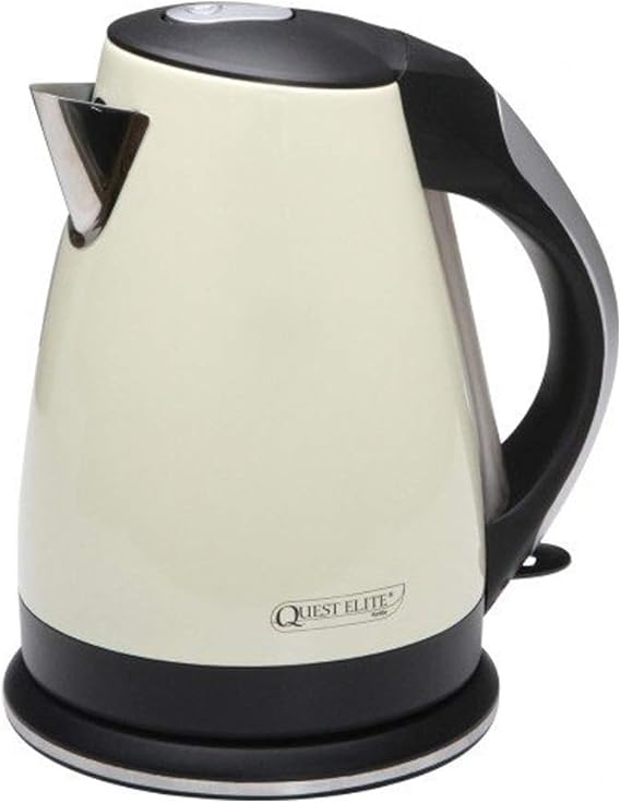 1.8L Low wattage stainless steel cream kettle Amazon.co.uk Kitchen & Home