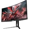 MSI Full HD Non-Glare 1ms 2560 x 1080 Ultra Wide 200Hz Refresh Rate HDR Ready USB/DP/HDMI Smart Headset Hanger FreeSync…