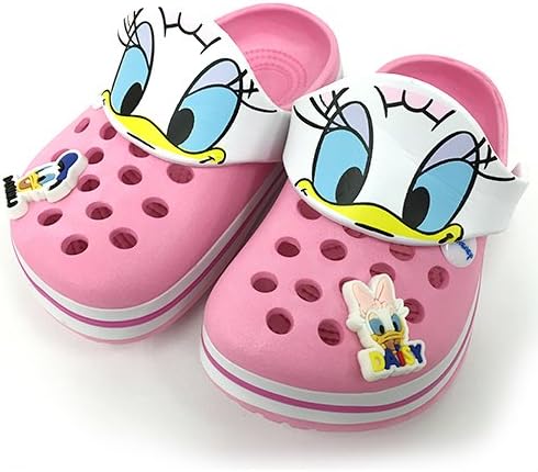 Amazon ディズニー サンダル キッズ 子供 プリンセス ミッキー ミニー お揃い ドナルド デイジー オラフ エイリアン ラプンツェル マイク なりきり コスプレ パーティー プレゼント 14cm E デイジー プール ディズニー アクアサンダル サンダル