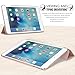 MoKo Case Fit New iPad Mini 5 2019/Mini 4 2015 (5th/4th Generation 7.9 Inch), Slim Lightweight Smart Shell Stand Cover with Translucent Frosted Back Protector, with Auto Wake/Sleep, Rose Gold