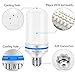 PHILWIN LED Flame Light Bulb Simulated Burn Fire Effect Xmas 4 Modes Flicker Lamps E26 Atmosphere Decor Ative Lamps for Hotel/Bars/Home Decoration/Restaurants(1 Pack)