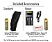 NiteCore TM03 Super Bright 2800 Lumens Cree XHP70 LED Flashlight w/ Two dedicated IMR 18650 Rechargeable Battery, Nitecore SC2 Superb Charger, Car Adapter and LumenTac Battery Organizer