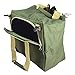 10-Piece Gardening Tool Set with Zippered Detachable Tote and Folding Stool Seat with Backrest