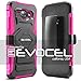 Galaxy J1 (2015) Case, Evocel [New Generation Series] Belt Clip Holster, Kickstand, & Dual Layer for Samsung Galaxy J1 (Model No J100) / J1 (2015 Release), Pink (EVO-SAMJ1-XX05)