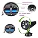 Solar Powered Security Spotlights- Motion Activated Lights- Wireless Outdoor Light- 300 Lumen Ultra Bright LEDs- 2 Lighting Modes- Best for Patio, Garden, Path, Pool, Yard, Deck (Black) (1 Pack)