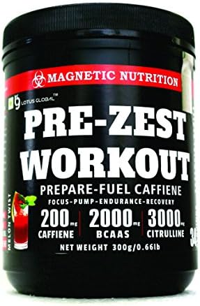 Magnetic Nutrition Watermelon Flavour Pre-Workout Zest - 300g