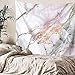TSDA Pink Marble Tapestry Wall Hanging Pink and Gray Tapestry for Living Room Bedroom Dorm Home Decor (Small-59 x 51 In)